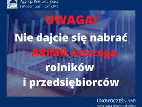 Rolniku! nie daj się oszukać!