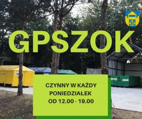 Od kwietnia zmiana godzin funkcjonowania „GPSZOK”!
