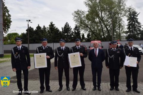 Wyróżnienia dla OSP Podrzecze i OSP Brzezna-Litacz