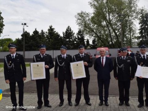 Wyróżnienia dla OSP Podrzecze i OSP Brzezna-Litacz