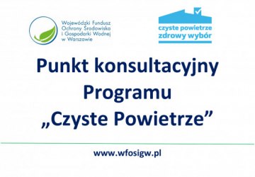 Punkt konsultacyjny Programu Czyste Powietrze w Gminie Podegrodzie