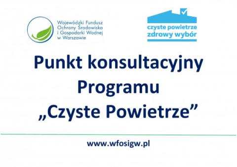 Punkt konsultacyjny Programu Czyste Powietrze w Gminie Podegrodzie