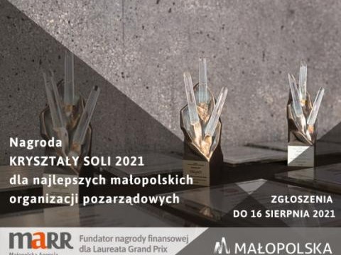 Trwa nabór w konkursie o Nagrodę „Kryształy Soli” oraz "Amicus Hominum"