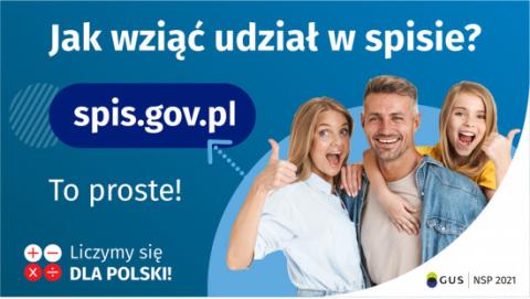 Jak wziąć udział w spisie?