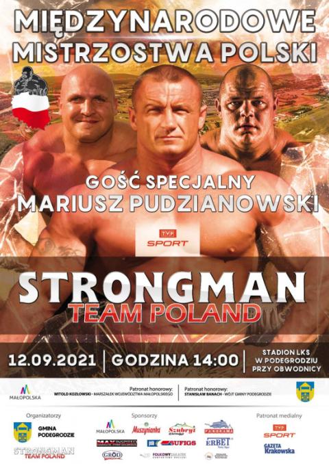 STRONGMANI w Podegrodziu - Międzynarodowe Mistrzostwa Polski Strongman