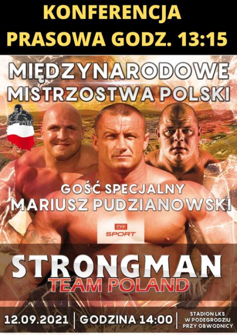 KONFERENCJA PRASOWA - STRONGMAN TEAM POLAND