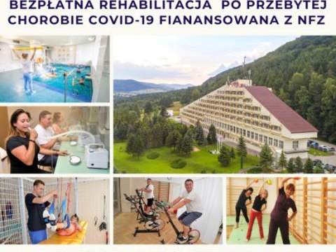 Bezpłatna rehabilitacja po Covid-19 finansowana w NFZ w Uzdrowisku Wysowa S.A.