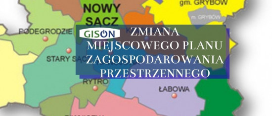 O G Ł O S Z E N I E   Wójta Gminy Podegrodzie o przystąpieniu  do sporządzenia zmiany miejscowego planu zagospodarowania przestrzennego Gminy Podegrodzie