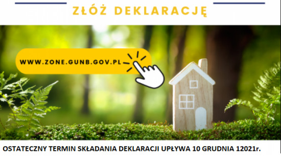 Trwa składanie deklaracji do Centralnej Ewidencji Emisyjności Budynków