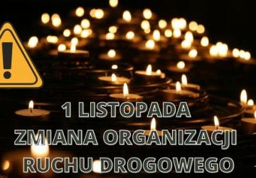 1 listopada zmiana organizacji ruchu w obrębie cmentarzy