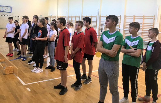 Sprawozdanie z Mistrzostw Gminy Podegrodzie  w  tenisie stołowym - Igrzyska Młodzieży