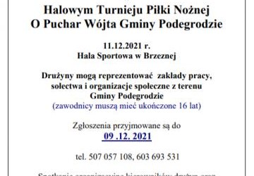 Turniej o Puchar Wójta Gminy Podegrodzie