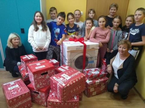 Szkoła Podstawowa w Brzeznej w Drużynie SZLACHETNEJ PACZKI
