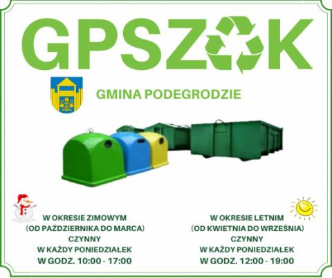 PUNKT SELEKTYWNEJ ZBIÓRKI ODPADÓW KOMUNALNYCH