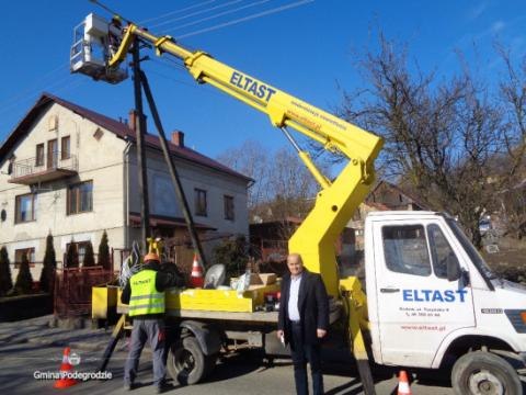 W Gminie Podegrodzie będą świecić się nowe lampy uliczne