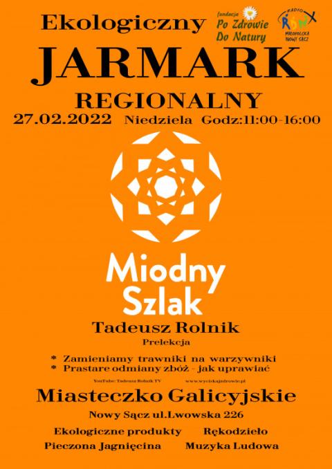 Regionalny Jarmark Ekologiczny na Miodnym Szlaku