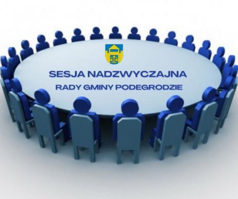 Sesja nadzwyczajna Rady Gminy Podegrodzie