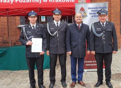Promesa na najnowocześniejszy wóz strażacki dla OSP Podrzecze