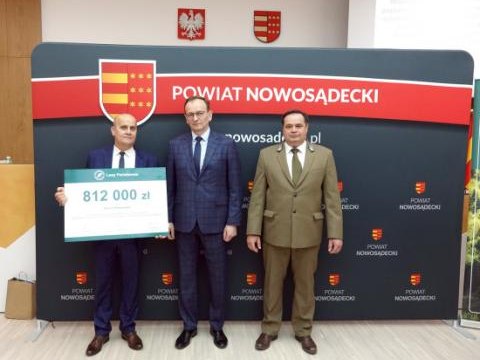 Ponad 800 tysięcy zł z Funduszu Leśnego dla Gminy Podegrodzie