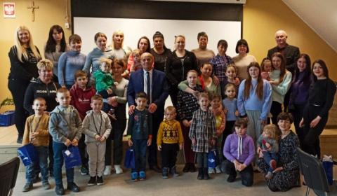 Polsko - ukraińskie spotkanie integracyjne w Gminie Podegrodzie