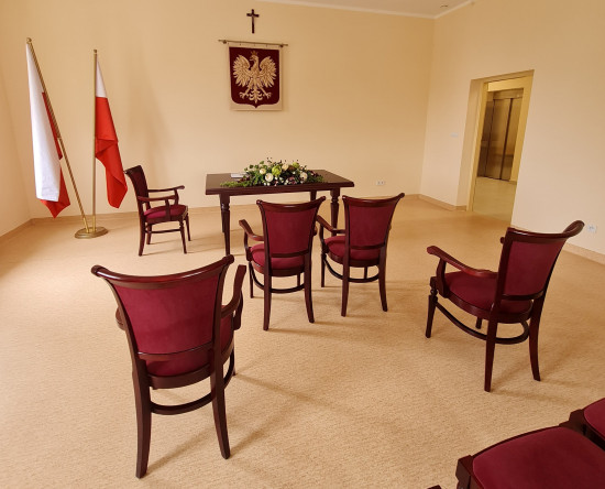 Nowa sala ślubów gotowa. Pierwsza para powiedziała