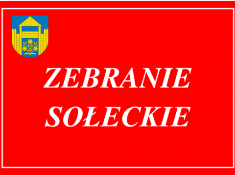 Harmonogram zebrań sołeckich