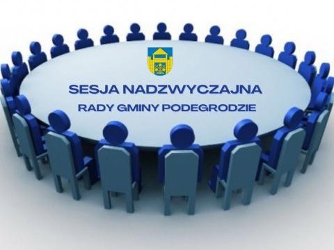 Zaproszenie na Sesję Nadzwyczajną Rady Gminy Podegrodzie