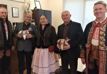 Podziękowania dla Wójta Gminy od Regionalnego Zespołu Podegrodzie