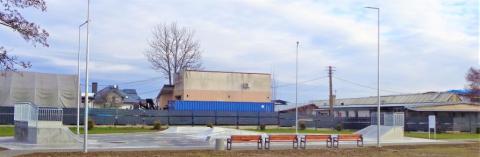 Zakończono prace budowlane, pn.  „Budowa skateparku w miejscowości Podegrodzie”