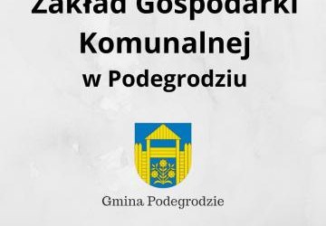 Zakład Gospodarki Komunalnej w Podegrodziu podpisał 3  umowy