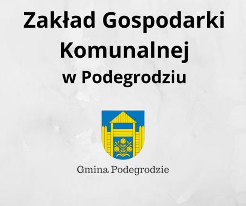 Zakład Gospodarki Komunalnej w Podegrodziu podpisał 3 umowy