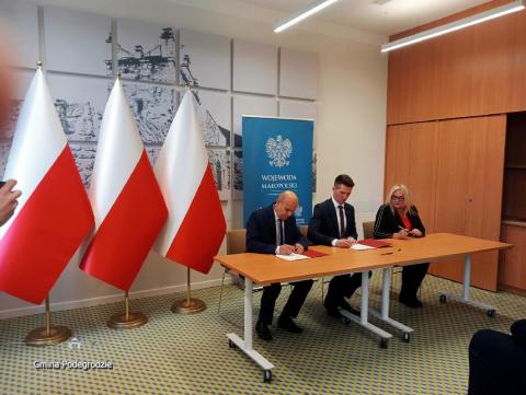 Gmina Podegrodzie podpisała umowę