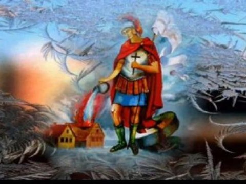 Niech Was dalej, z Bożą pomocą, chroni Święty Florian!