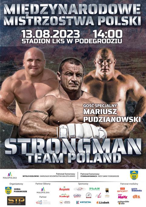 Międzynarodowe Mistrzostwa Polski Strongman w Podegrodziu coraz bliżej - zapraszamy!