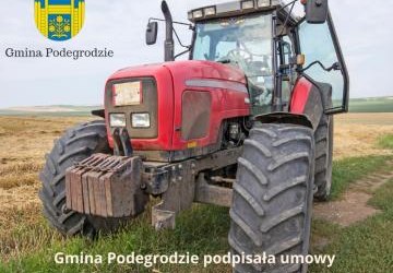 Gmina Podegrodzie podpisała umowy na remont - modernizacje dróg rolniczych