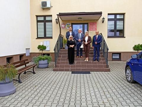 Wizyta władz Gminy Wysokie w Gminie Podegrodzie