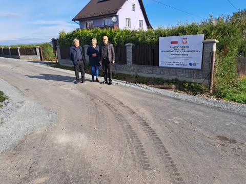 Zakończyliśmy modernizację drogi gminnej Leśna w Olszance