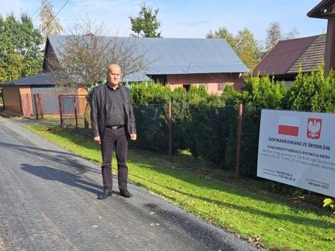 Zakończyliśmy remont drogi gminnej na Łąki Gostwickie