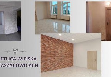 Świetlica  w Naszacowicach w nowej odsłonie po gruntownym remoncie