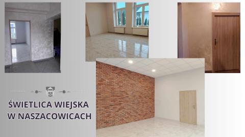 Świetlica w Naszacowicach w nowej odsłonie po gruntownym remoncie