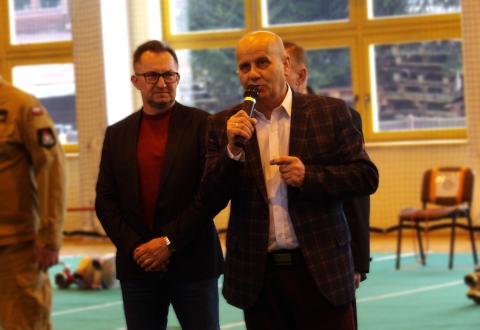 PUCHAR X Powiatowych Halowych Zawodów Sportowo -Pożarniczych im. Antoniego Bieniasa Młodzieżowych Drużyn Pożarniczych powiatu nowosądeckiego