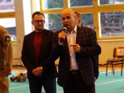 PUCHAR X Powiatowych Halowych Zawodów Sportowo -Pożarniczych im. Antoniego Bieniasa Młodzieżowych Drużyn Pożarniczych powiatu nowosądeckiego