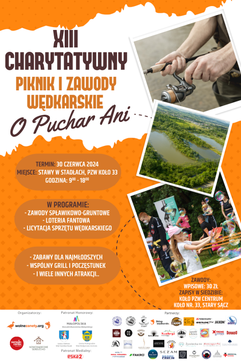 XIII PUCHAR ANI - Zawody wedkarskie - Piknik Rodzinny
