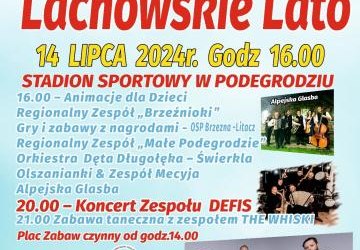 Zapraszamy na Lachowskie Lato 14 lipca!