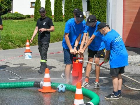 II Gminny Zlot Młodzieżowych Drużyn Pożarniczych z terenu Gminy Podegrodzie