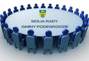 Zaproszenie do wzięcia udziału w V sesji Rady Gminy Podegrodzie, która odbędzie się w dniu 10 września 2024