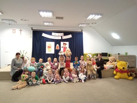 „Światowy Dzień Pluszowego Misia” w Bibliotece Gminnej w Podegrodziu