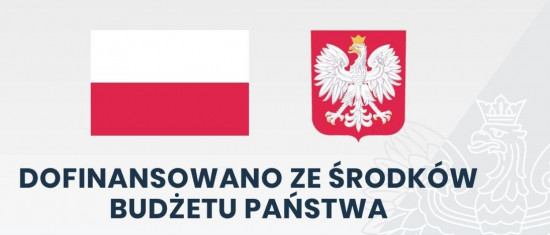 Dofinansowano ze środków budżetu państwa